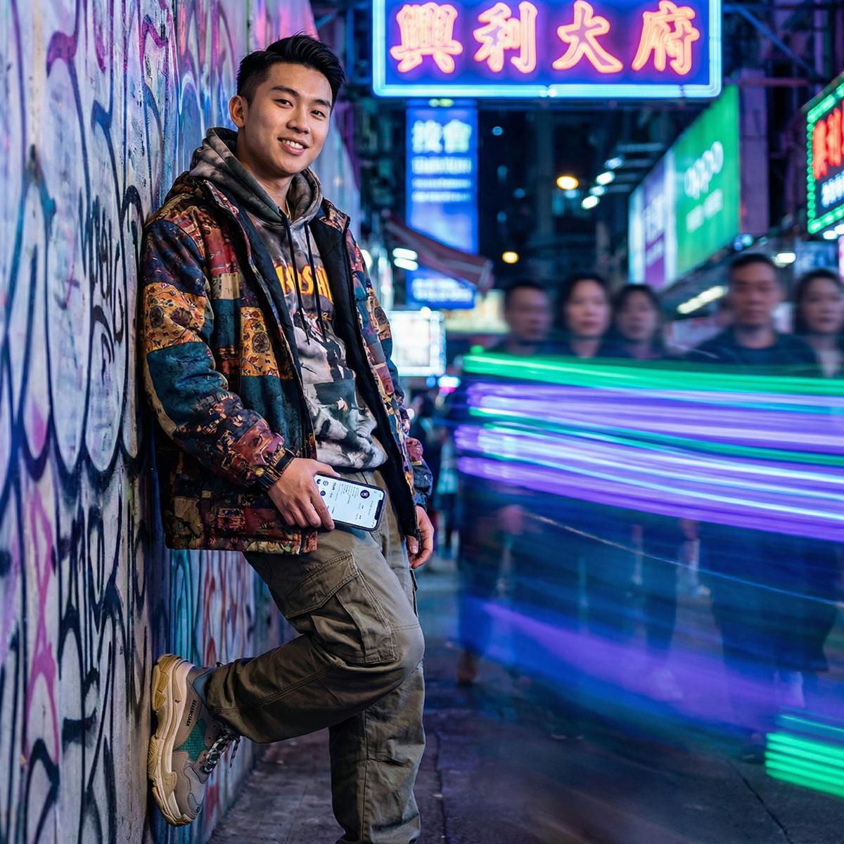 蘑菇视频潮流达人-街头时尚博主阿K